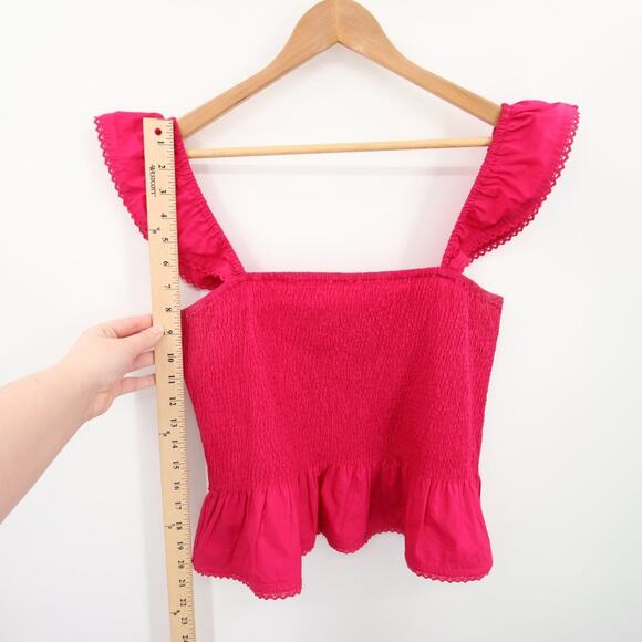 Roller Rabbit Pink Smocked Top - Picture 4 of 11